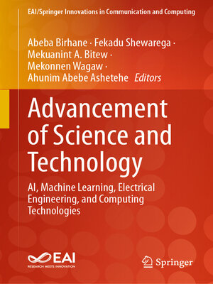 cover image of Advancement of Science and Technology